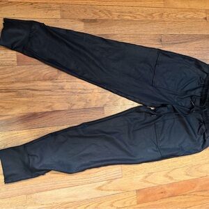 Six/Fifty Women’s Black Coated Joggers Size Small